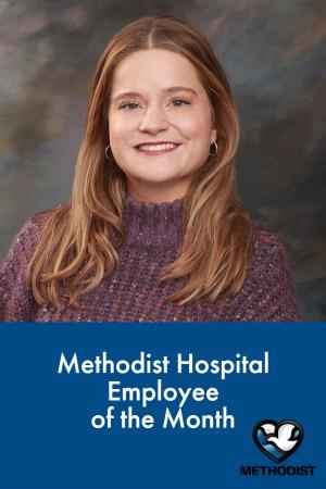 Liz Larson Is Methodist Hospital's Employee of the Month for January